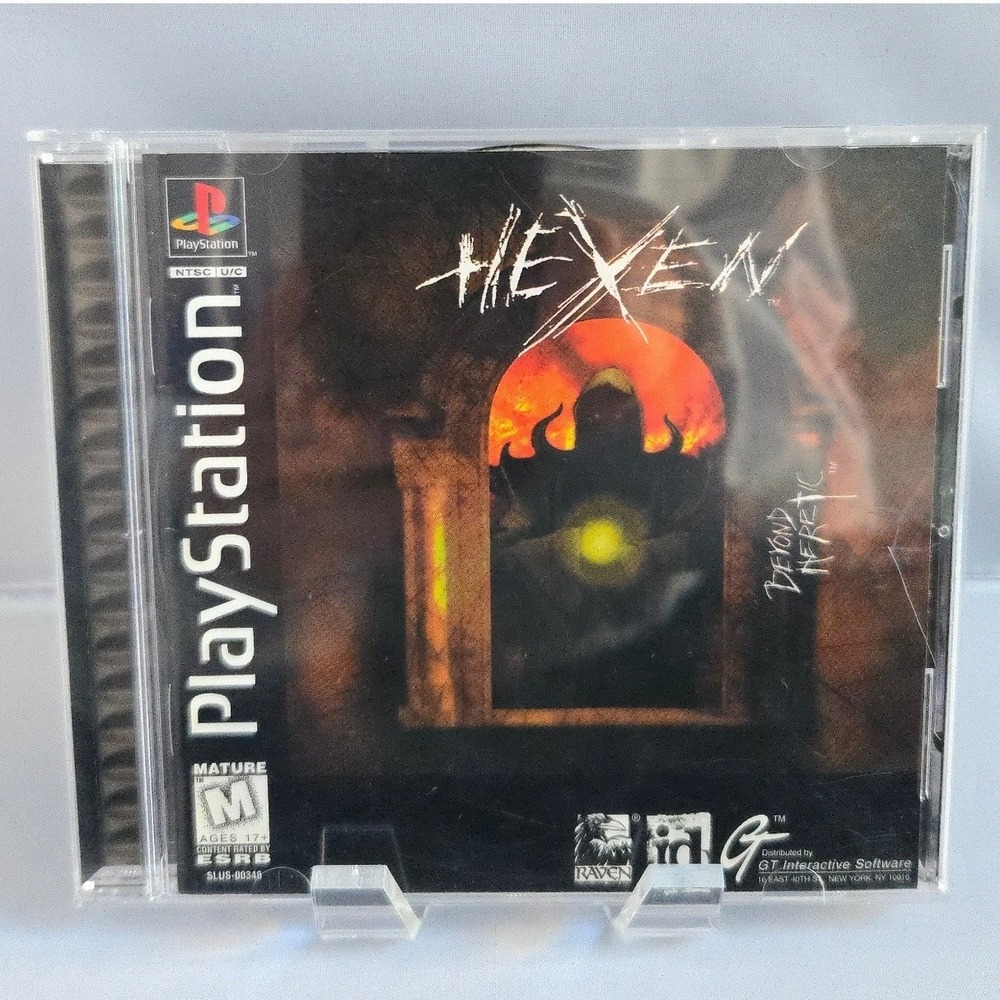 Hexen - Sony PlayStation 1 - Complete CIB W/ Manual - Authentic Clean & Tested